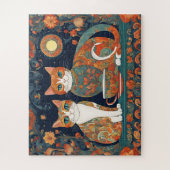 koffie katten puzzel (Verticaal)
