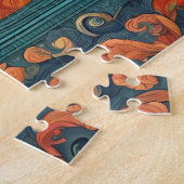koffie katten puzzel (Zijkant)