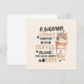 Koffie & Katten – Schattigee Kawaii kunst (Voorkant / Achterkant)