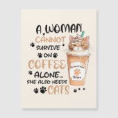 Koffie & Katten – Schattigee Kawaii kunst (Voorkant)