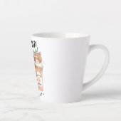 Koffie & Katten – Schattigee Kawaii kunst Latte Mok (Rechts)