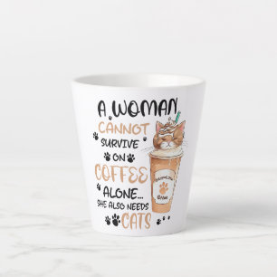 Koffie & Katten – Schattigee Kawaii kunst Latte Mok
