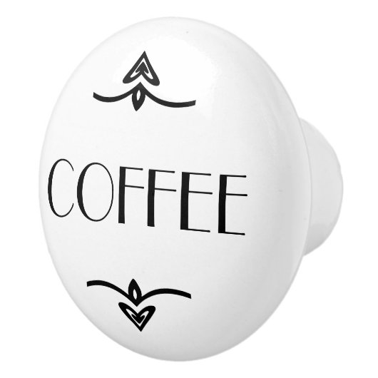 KOFFIE KERAMISCHE KNOP (Rechts)