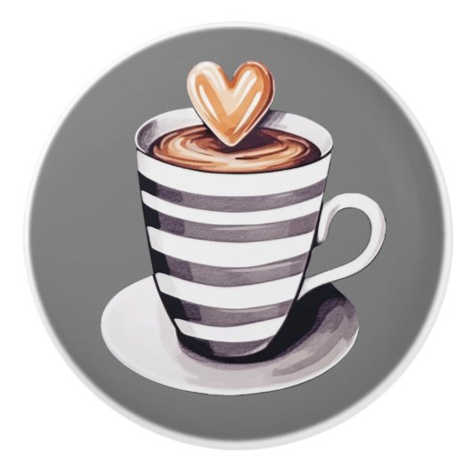 Koffie keramische knoppen (Voorkant)