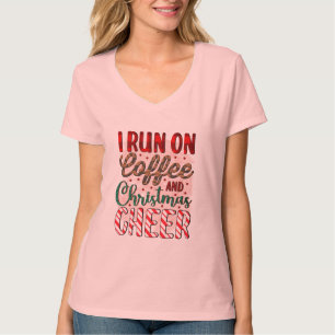 Koffie & Kerst Cafe personeel bulk T-shirt