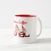 Koffie & Kerstmis Cheer NOEL Santa Mok Retro (Voorkant rechts)
