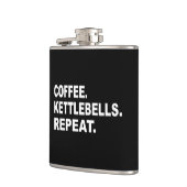Koffie Kettlebells Herhalen Heupfles (Links)
