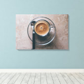 Koffie Keuken Muur Kunst Canvas Afdruk (Insitu (Houten vloer))