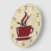Koffie Keuken Wandklokken (Hoek)