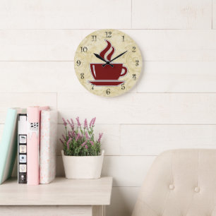 Koffie Keuken Wandklokken