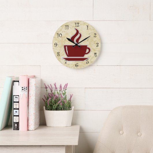 Koffie Keuken Wandklokken (Leeskamer)