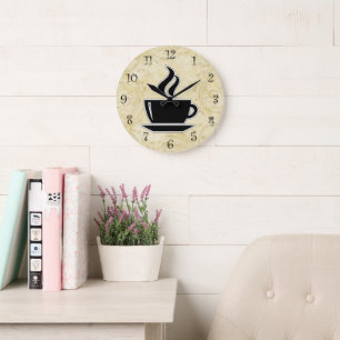 Koffie Kitchen wandklokken