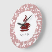 Koffie Kitchen wandklokken (Hoek)