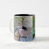 Koffie Kitten Tweekleurige Koffiemok (Voorkant links)