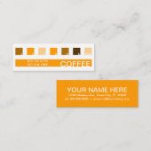 KOFFIE klantwaardestijgingen Klantenkaartje (Voorkant / Achterkant)