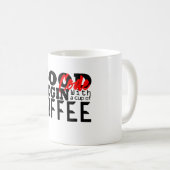 koffie - klassieker mu voor programmeurs koffiemok (Voorkant rechts)