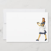  Koffie Klatch klatsch Blank Uitnodiging (Voorkant)