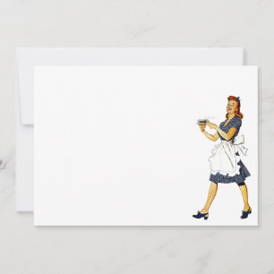  Koffie Klatch klatsch Blank Uitnodiging