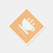 Koffie Klatsch Peach Servet (Hoek)
