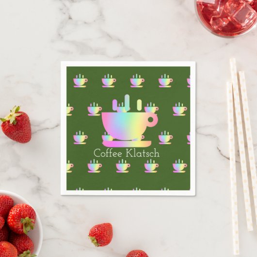 Koffie Klatsch Rainbow Servet (Insitu)