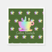 Koffie Klatsch Rainbow Servet (Voorkant)