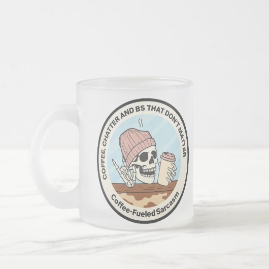 Koffie kletsen & BS Bevroren mok (Links)