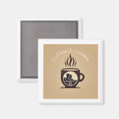 Koffie & Knuffels Logo Magnet (Voorkant / Achterkant)