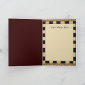 Koffie-Koe voegt wenskaart toe Kaart (Binnen)