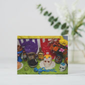 Koffie & koekjes Ofrenda Briefkaart (Staand voorkant)