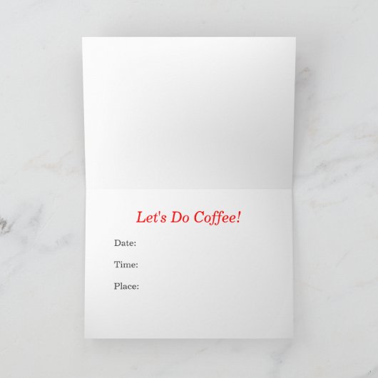 Koffie koffie! (Binnen)