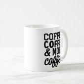 Koffie, koffie en meer Mok (Voorkant rechts)