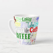 Koffie koffie! Latte Mok (Linkerhoek)