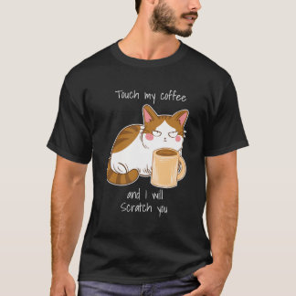 Koffie koffie maandag cafeïne t-shirt