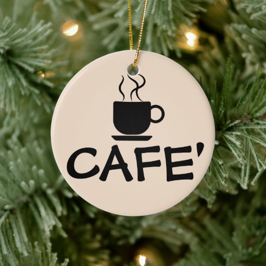 KOFFIE-KOFFIE-ORNAMENT KERAMISCH ORNAMENT (Boom)