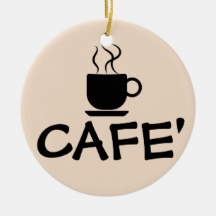 KOFFIE-KOFFIE-ORNAMENT KERAMISCH ORNAMENT