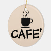 KOFFIE-KOFFIE-ORNAMENT KERAMISCH ORNAMENT (Links)