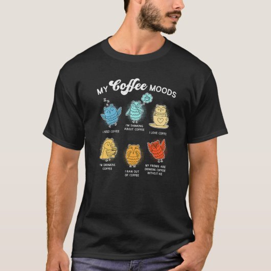 Koffie Koffie T-shirt (Voorkant)