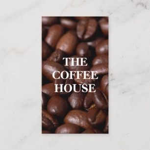 Koffie Koffiebonen Visitekaartje