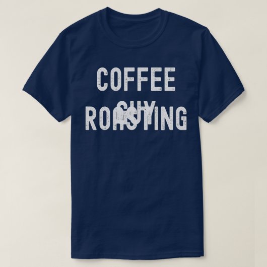 Koffie-koffiebrander T-shirt (Design voorkant)