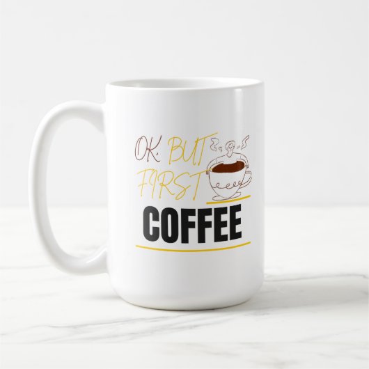 koffie koffiemok (Links)