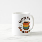 Koffie koffiemok (Voorkant rechts)