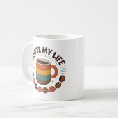 Koffie koffiemok (Voorkant links)