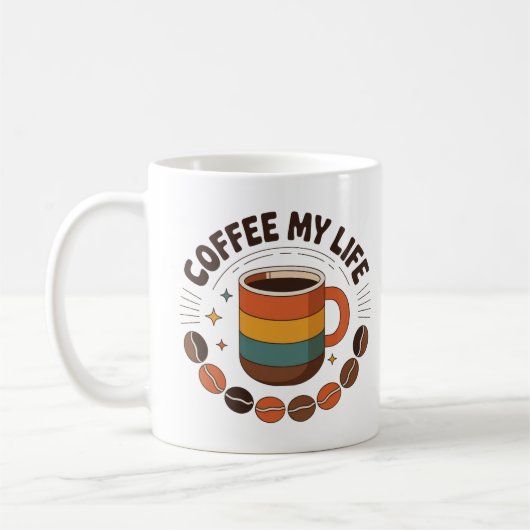 Koffie koffiemok (Links)