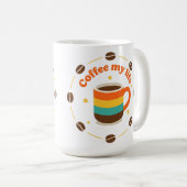 koffie koffiemok (Voorkant rechts)