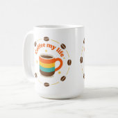 koffie koffiemok (Voorkant links)