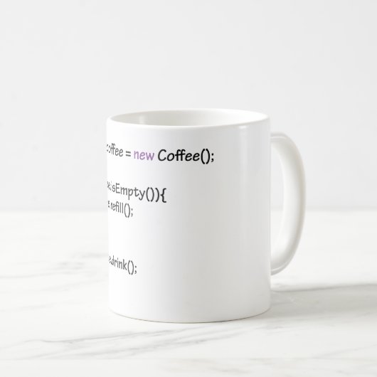 Koffie Koffiemok (Voorkant rechts)