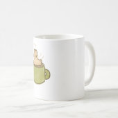 Koffie konijn koffiemok (Voorkant rechts)