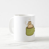 Koffie konijn koffiemok (Voorkant links)