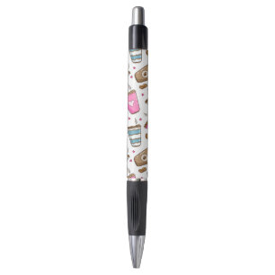 Koffie kopjes, koffiebonen, harten, koffie liefheb pen