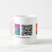 Koffie kopjes Mokken Online Business Logo QR Code (Voorkant links)